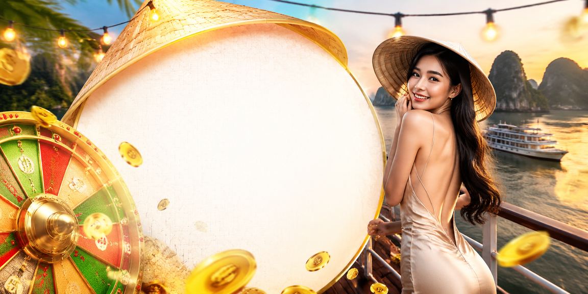 Khung cảnh vịnh Hạ Long lãng mạn gợi cảm giác thư giãn khi chơi roulette trực tuyến tại 13wim